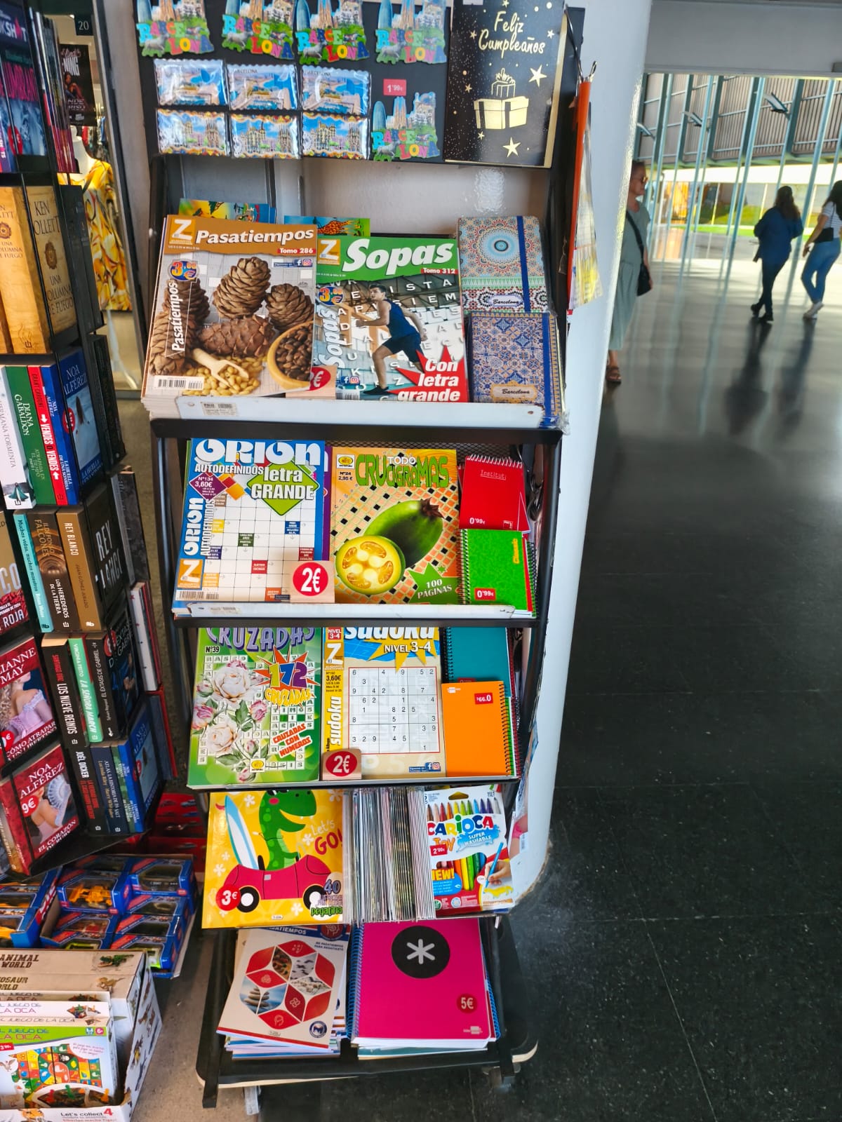 Revistas, pasatiempos y prensa